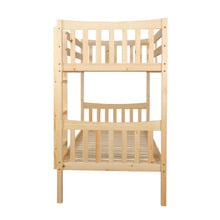 Karelia Pine Wood Single Bunk Bed